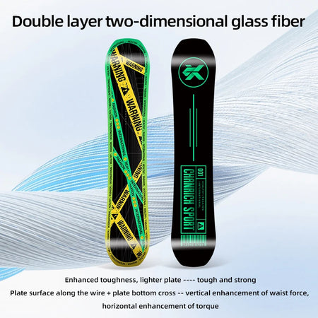 Talerun All Purpose Flat Rocker Snowboard &ndash; Durable Build