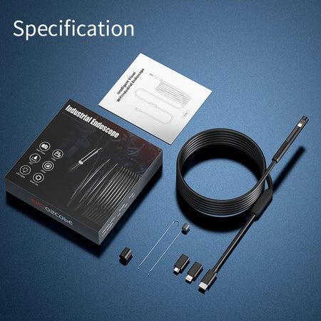 INSKAM Endoscope Inspection Camera &ndash; 3 in 1 Versatile Connectivity