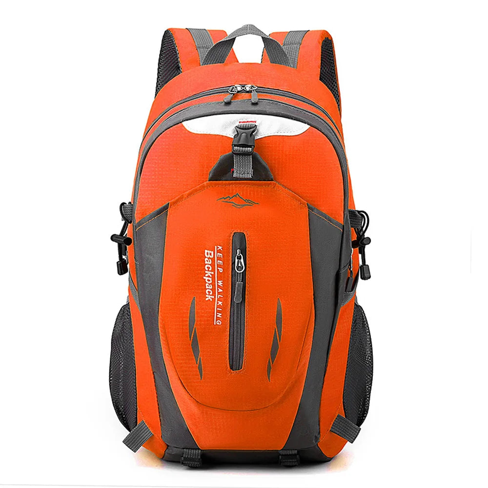 LIXADA 40L Water Resistant Hiking Backpack &ndash; Lightweight Orange