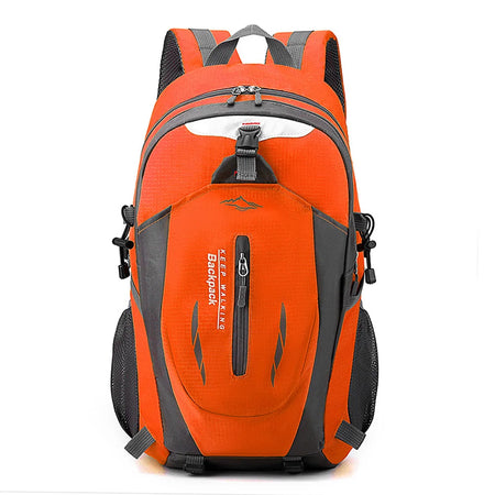 LIXADA 40L Water Resistant Hiking Backpack &ndash; Lightweight Orange