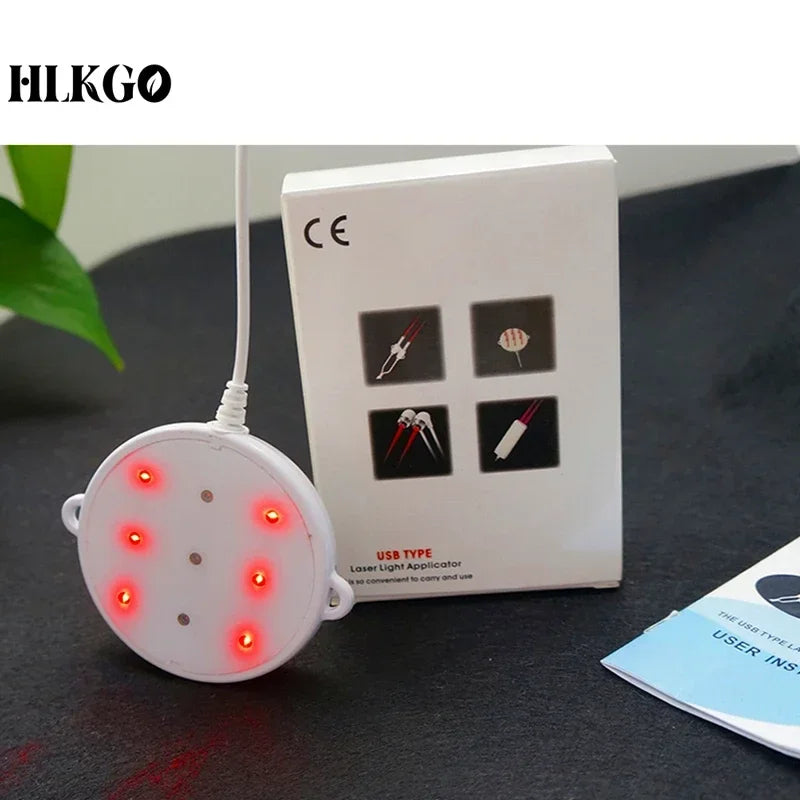 HLKGO USB Pijnverlichtingsapparaat Met 9 Laserdiodes 650nm CE