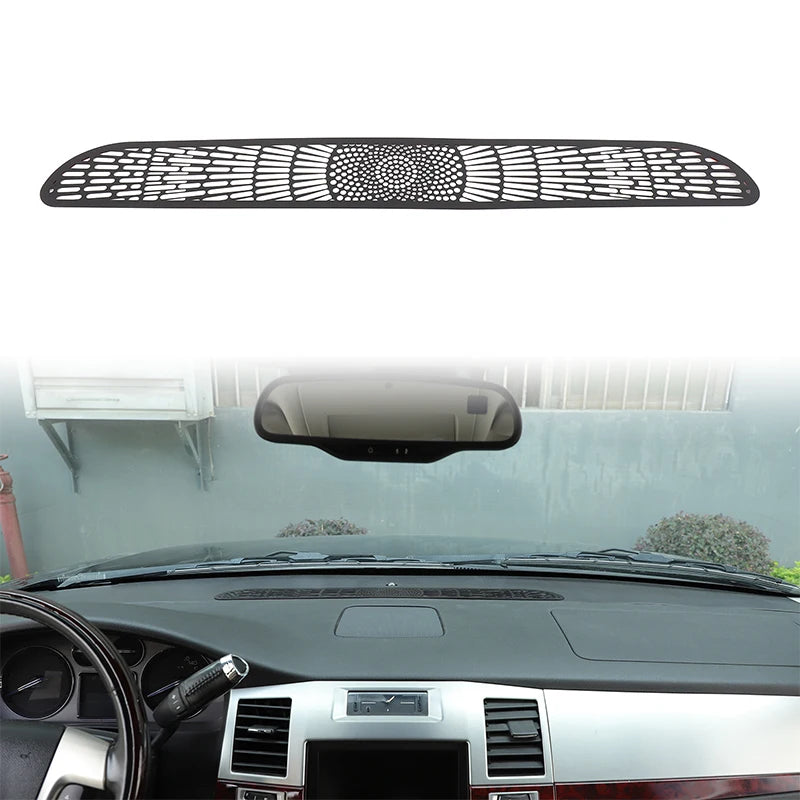 Capac negru din plasă pentru ieșirea aerului din oțel inoxidabil pentru Escalade