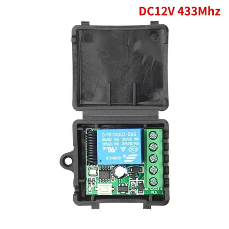 433MHz Wireless Remote Control Switch for DC 12V Electromagnetic Lock and Automation 1 Receiver