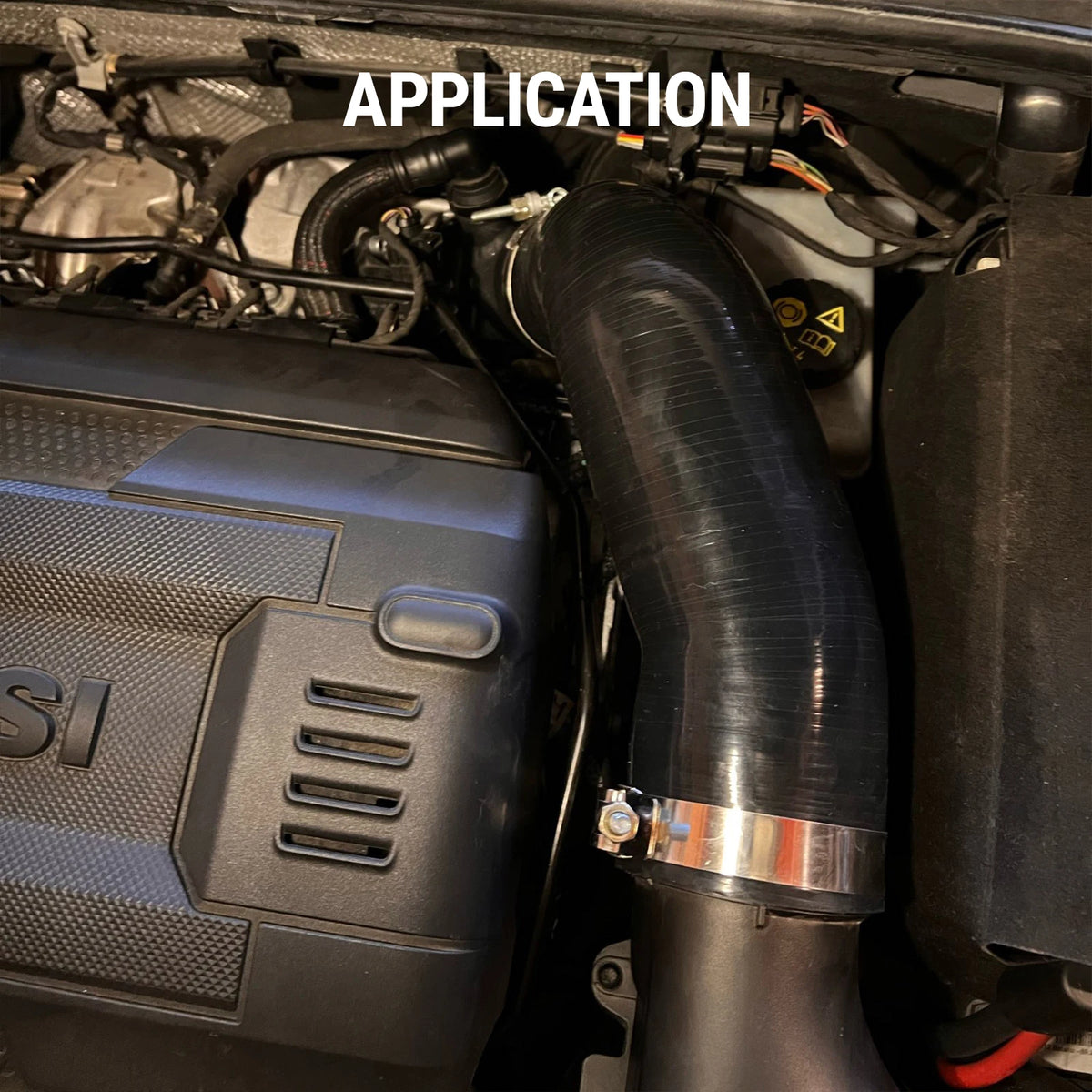 Turbo Inlet Hose Silicone For VW Audi Golf MK7 R A3 S3 TT 2.0T by InterCyprus Trading Ltd