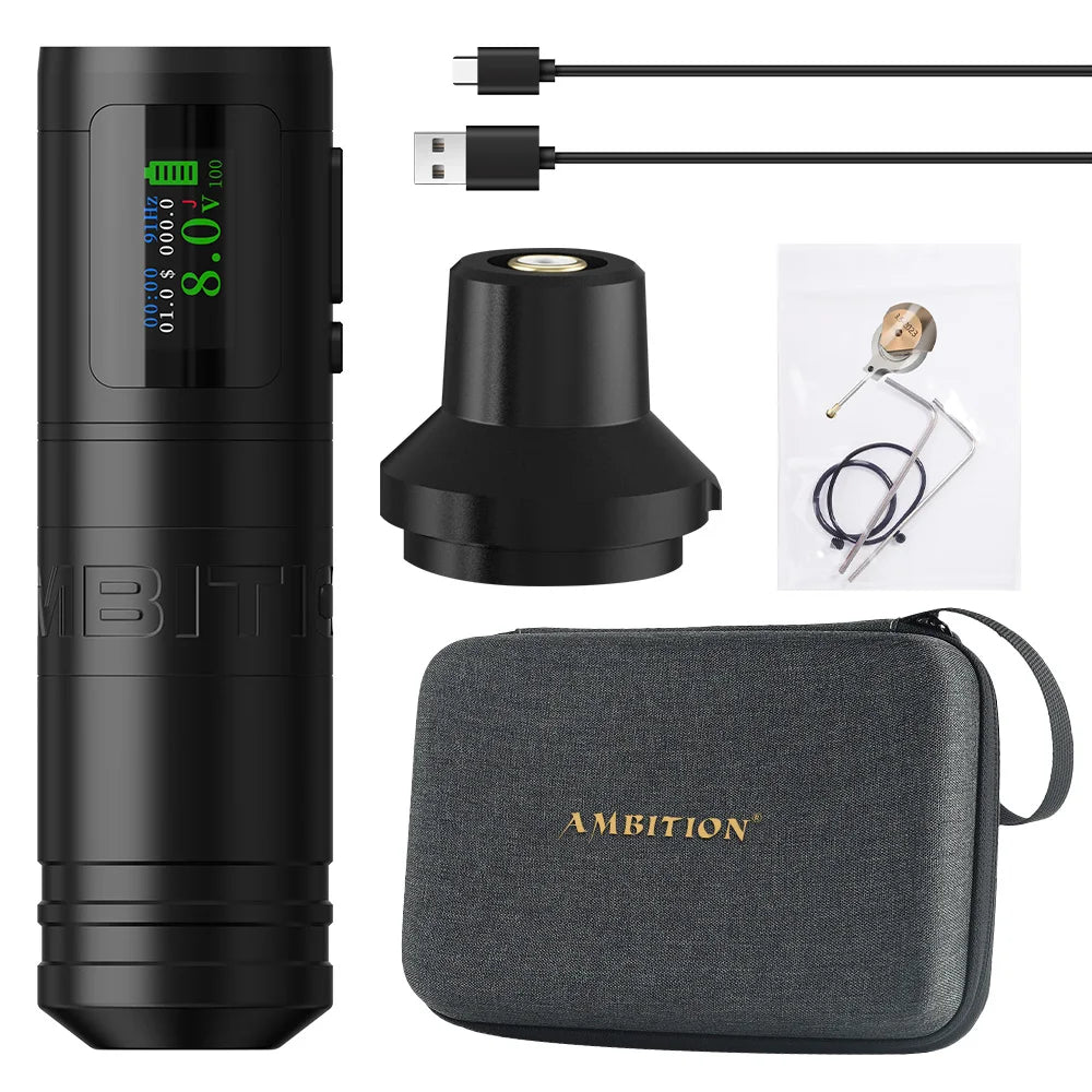 Ambition Ninja Ultra 2024 Wireless Tattoo &ndash; Coreless Motor Ninja Ultra