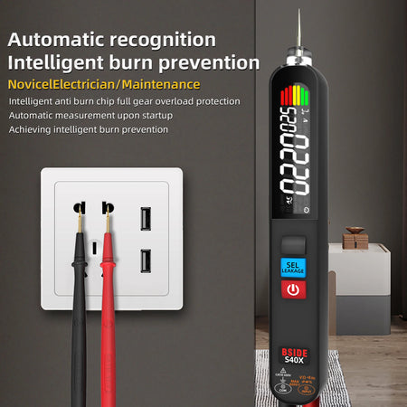 BSIDE S40X Pen Shape Multimeter - Digital Voltage Tester