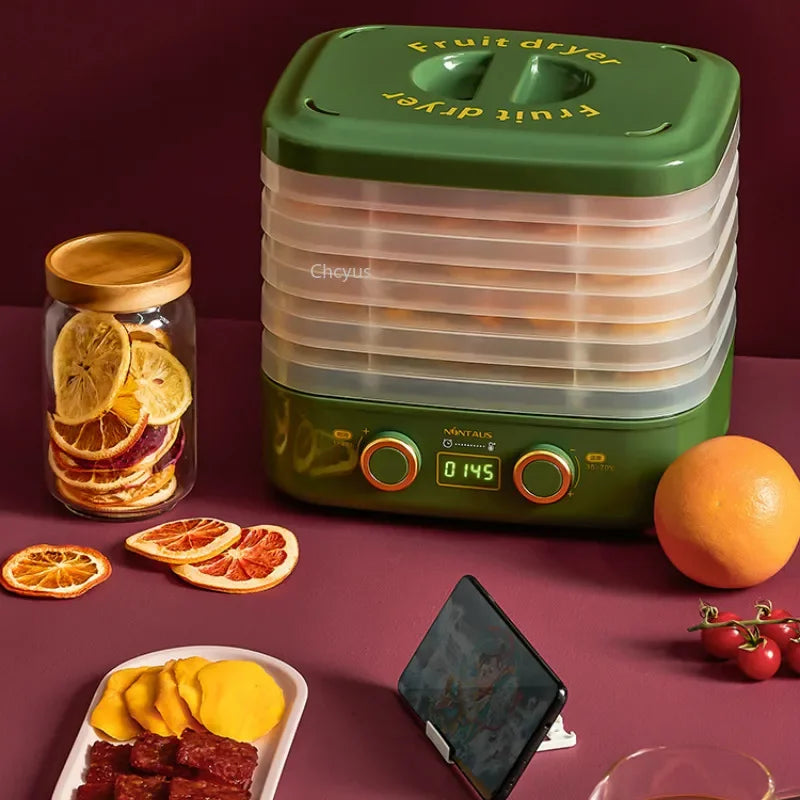 Chcyus Food Dehydrator &ndash; Five Layer Intelligent Design green