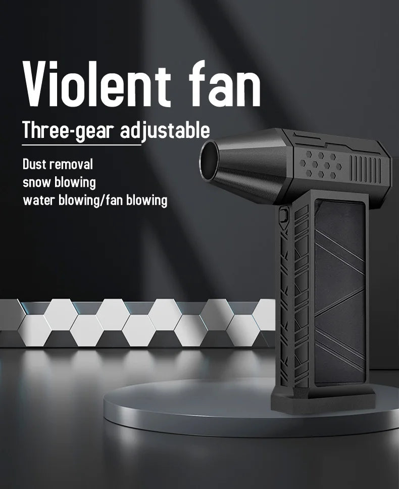X3 Turbo Jet Fan Air Duster &ndash; 130000 RPM Wind Speed