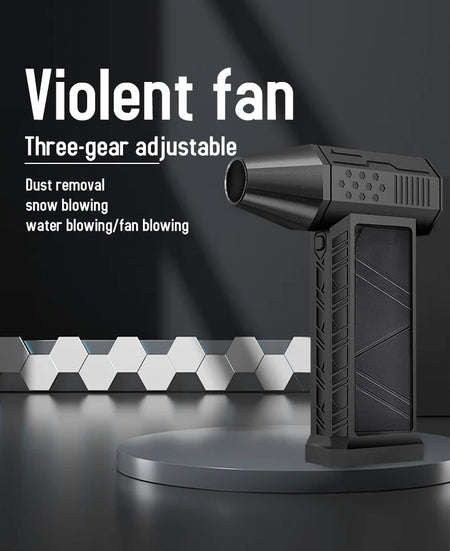 X3 Turbo Jet Fan Air Duster &ndash; 130000 RPM Wind Speed