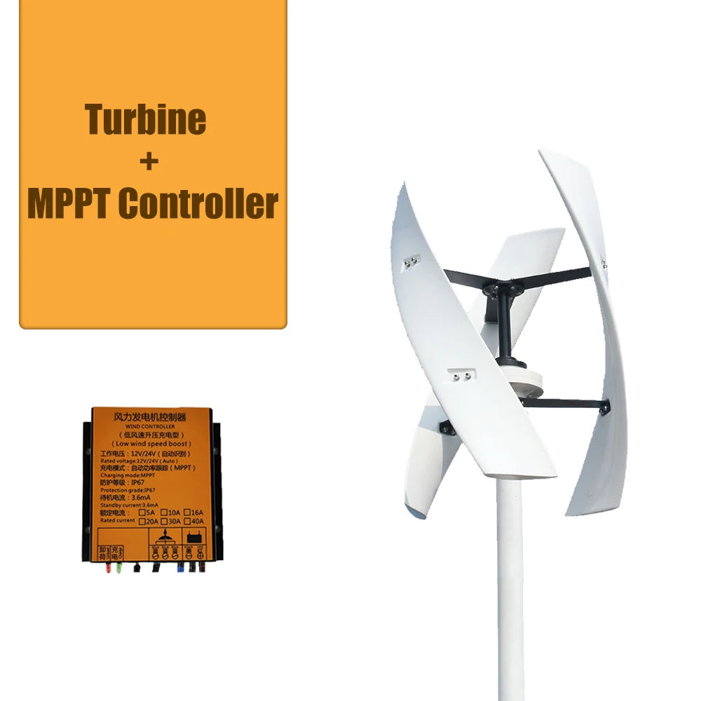 Homeuse 25kW Vertical Axis Maglev Turbine &ndash; Off Grid Ready