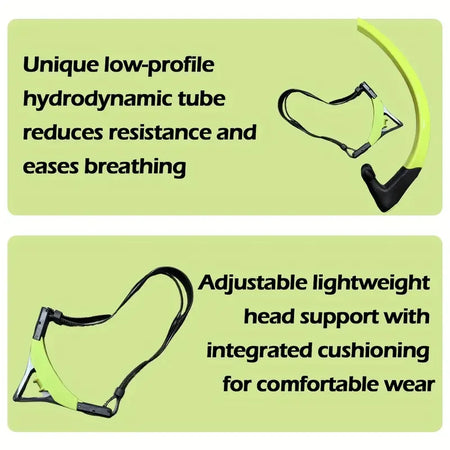 Adult Diving Triangle Snorkel - Comfortable Silicone