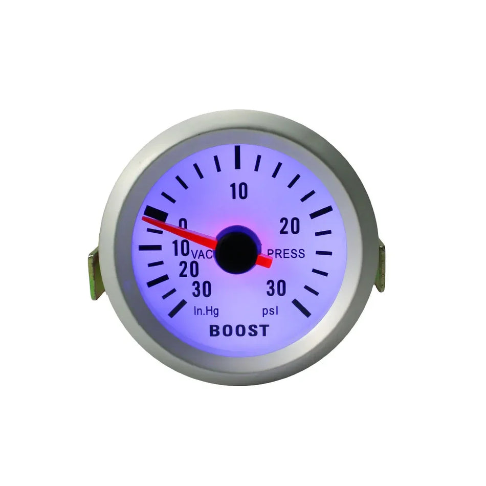 52mm Universalus Turbo Padidėjimo Matuoklis su 12V LED Skaitmeniniu PSI Automobilio Matuokliu