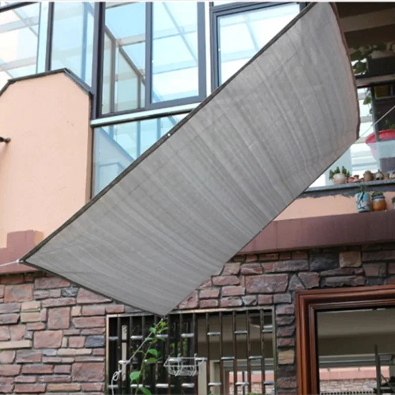 85% Anti-UV Grey HDPE Sun Shade Net for Outdoor Spaces and Plant Protection