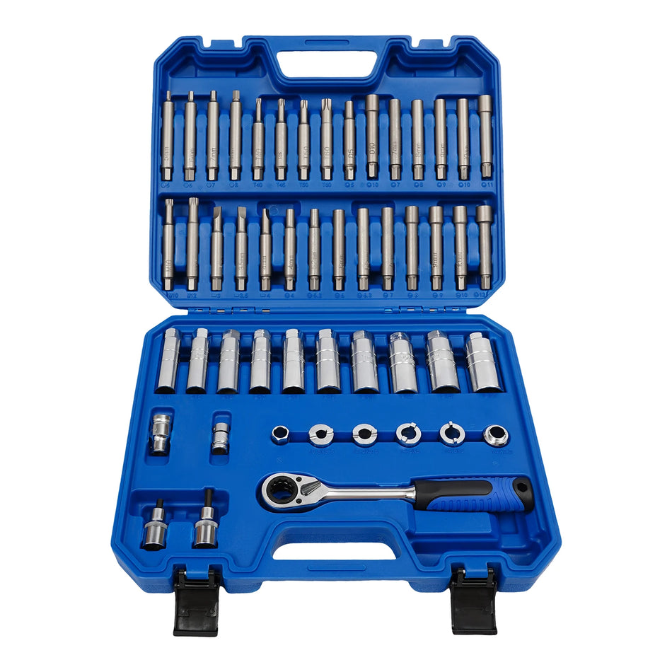 Herramienta de extracción de amortiguadores de coche de 50 piezas de cromo vanadio