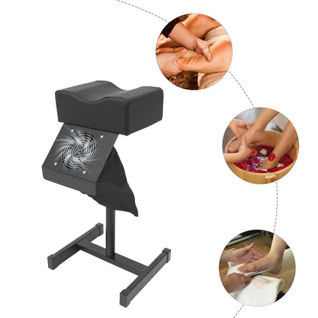 Manicure Stool With Adjustable Height &ndash; Anti Slip Base