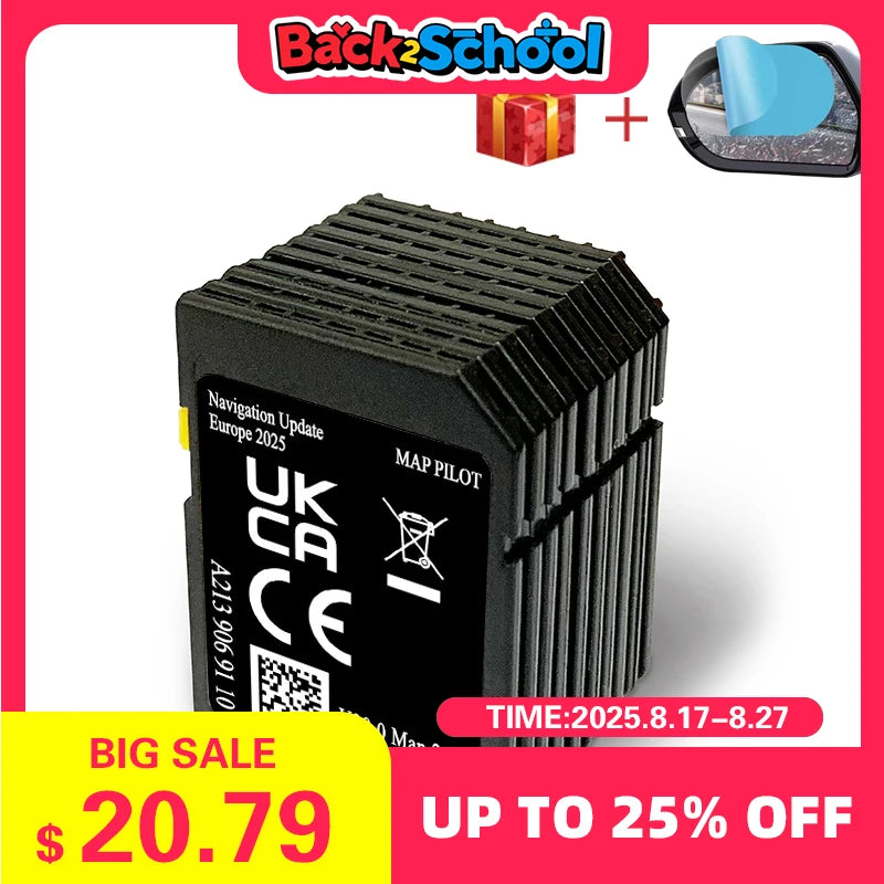 New 2025 V20 Car Sat Nav Card NTG5 - Full Version Plus