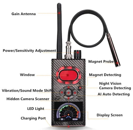 New K99 K88 Anti Spy Detector &ndash; RF Signal Scan Finder