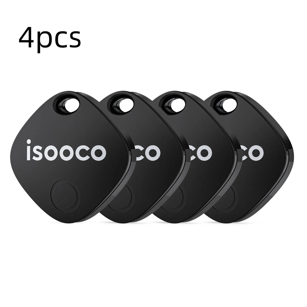 isooco Mini Bluetooth Tracker - Smart Keychain Locator for iOS