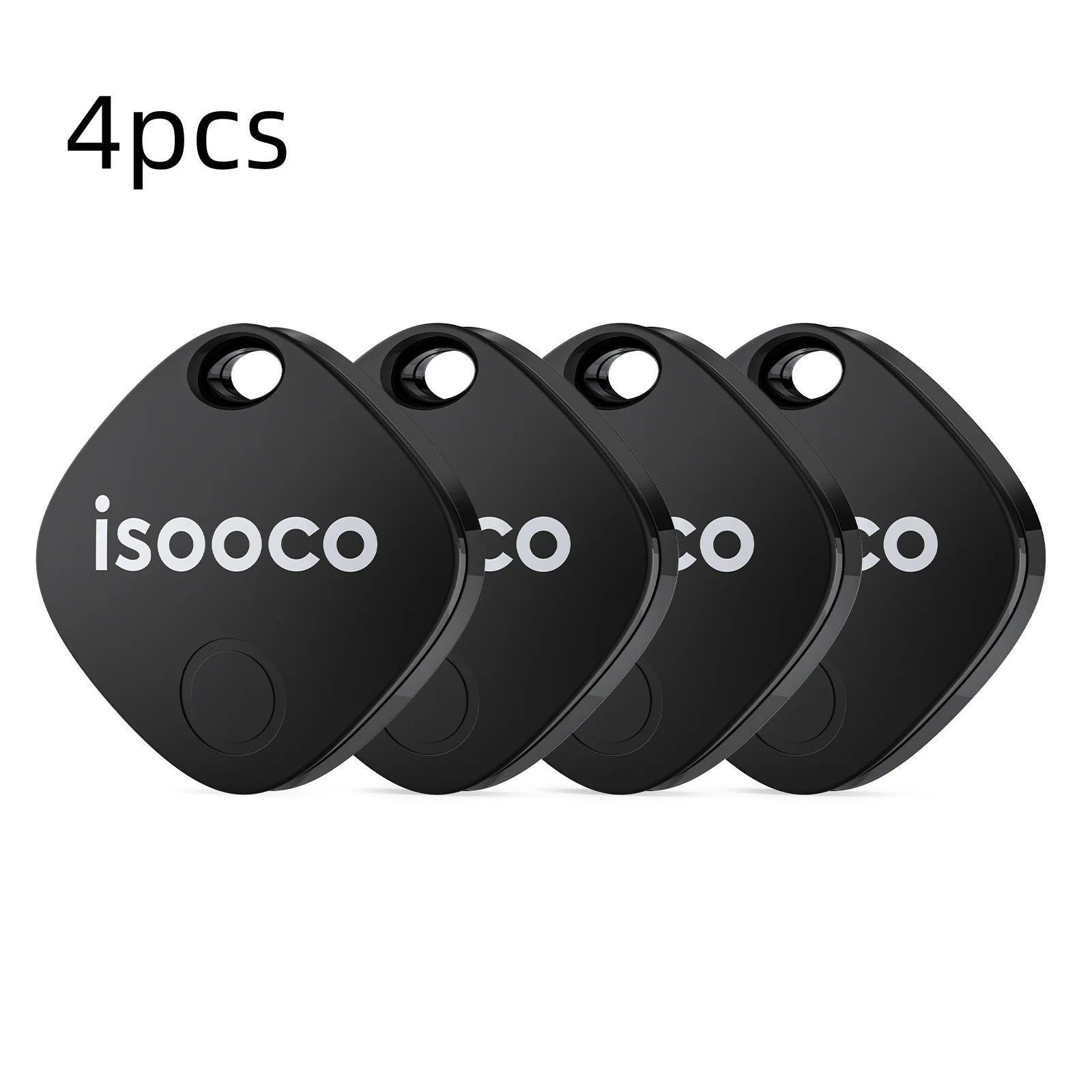 isooco Mini Bluetooth Tracker - Smart Keychain Locator for iOS
