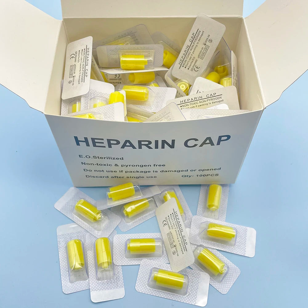 Pet Heparin Cap &ndash; Sterile Single Use For IV Catheter