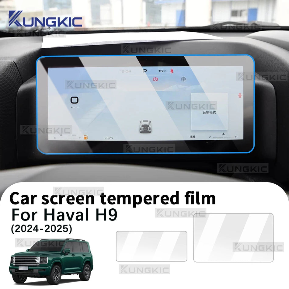 Tempered Glass Screen Protector Film for Haval H9 2024 2025 2026
