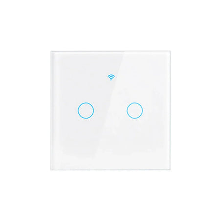 Tuya WiFi Smart Touch Light Switch - 1/2/3/4 Gang with RF Control 2gang white / CHINA