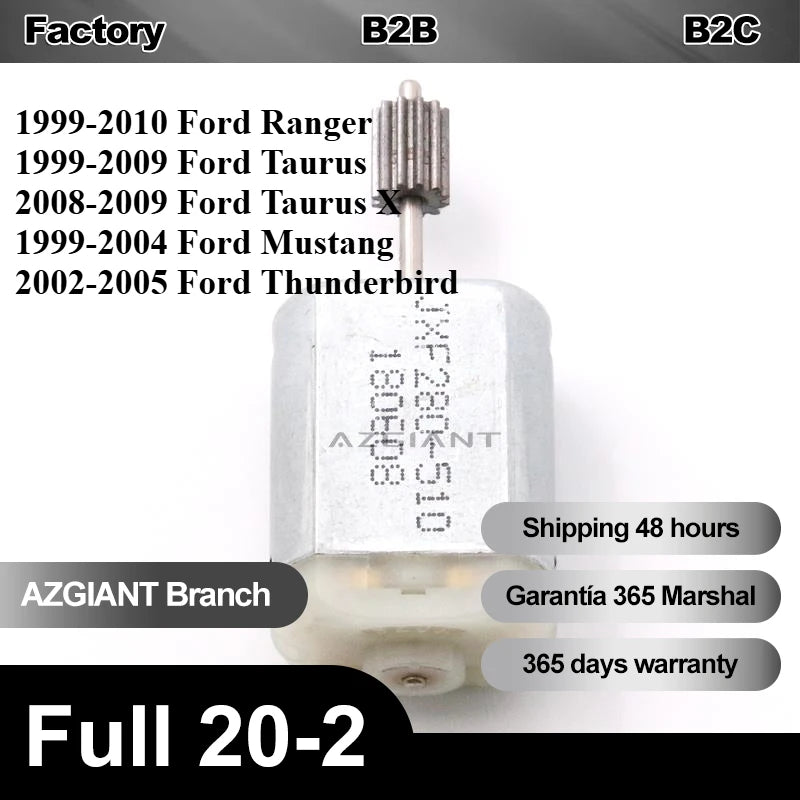 Durų užrakto variklis Ford Ranger vairuotojo pusėje, patvarus metalinis automobilių dalis, lengvas montavimas