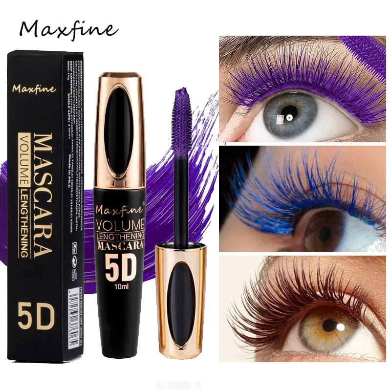 MAXFINE 5D Silk Mascara &ndash; Long Lasting Waterproof Volume