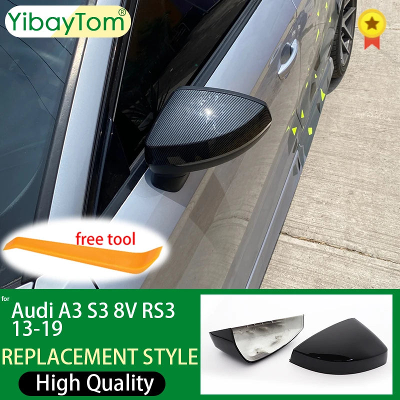 Καλύμματα Καθρέφτη Με ABS Για Audi A3 S3 RS3 8V