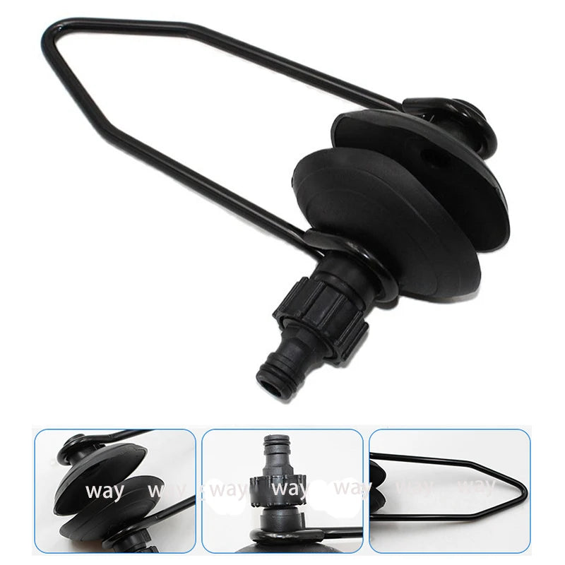 Outboard Motor Water Flush Rectangular Ear Muff Engine Cleaner