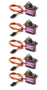 SG90 9G Micro Digital Servo Motor &ndash; 180/360 Degree Rotation for RC Helicopters and Airplanes MG90S 360 Degre 5PCS