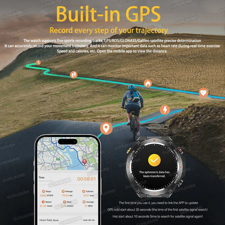 Xiaomi GPS Sports Smart Watch &ndash; 650mAh Battery Life