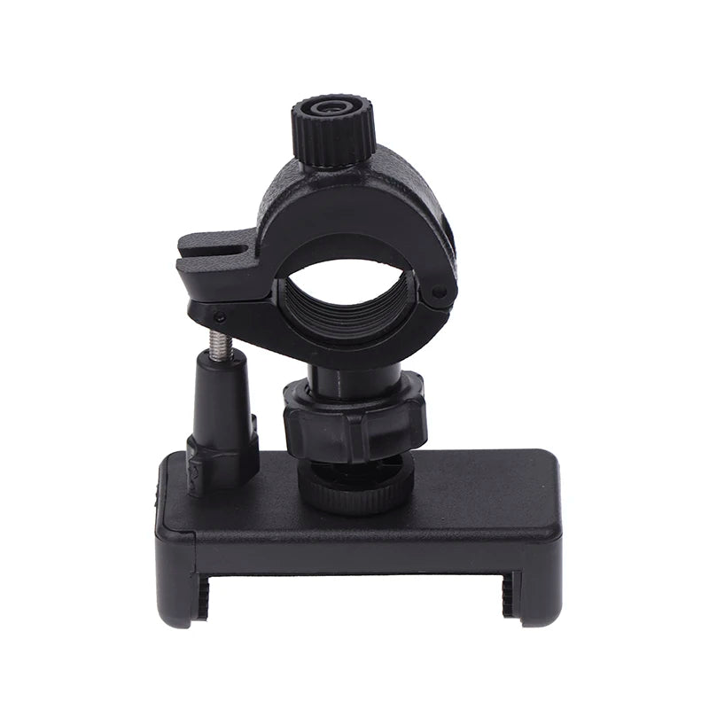 SLR Camera Phone Holder for Circular Lamp Tripod - 360&deg; Rotating Bracket A2