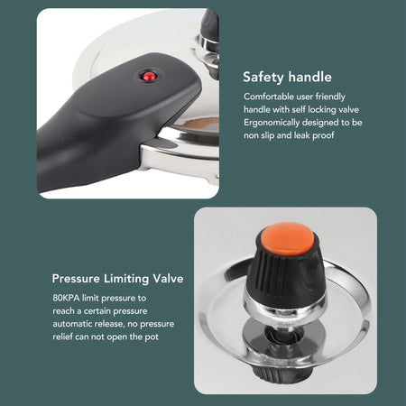 Pressure Cooker Stainless Steel Valve - Explosion Proof