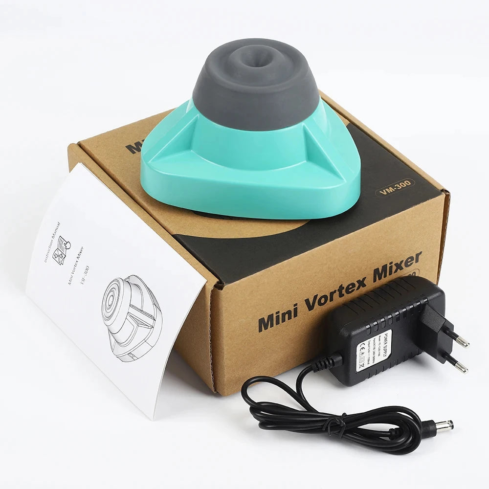 Mini Vortex Mixer 10000RPM Tattoo Ink &ndash; High-Speed Mixing EU Plug Green
