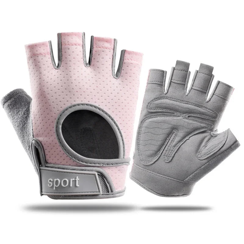 Fingerless Sports Training Gloves for Men &amp; Women - Anti-slip Cycling &amp; Gym Accessory