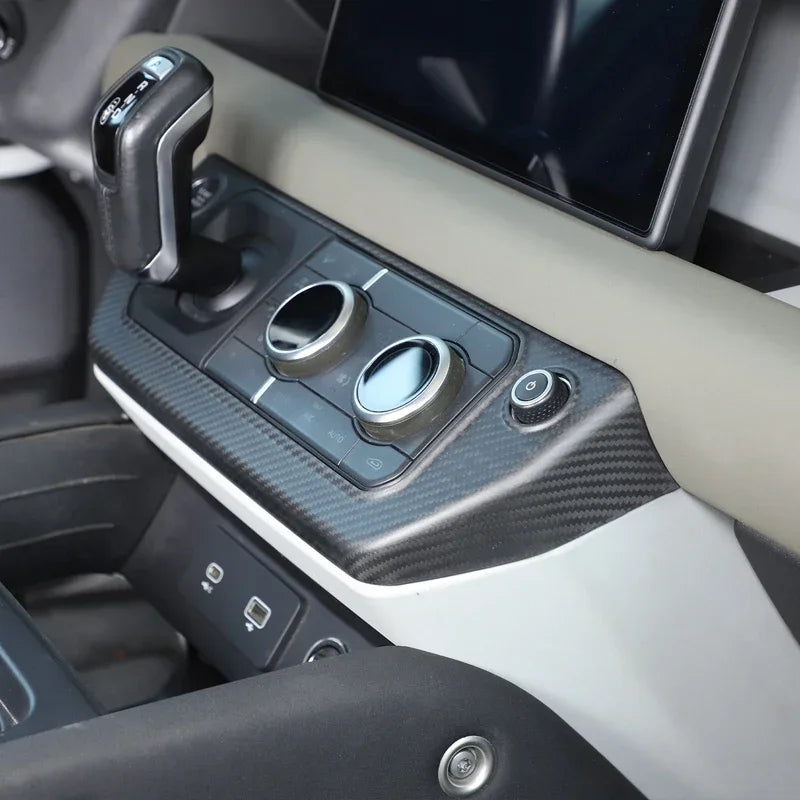 Land Rover Defender 110 Hiilikuitu AC-tilan painikkeen kehys