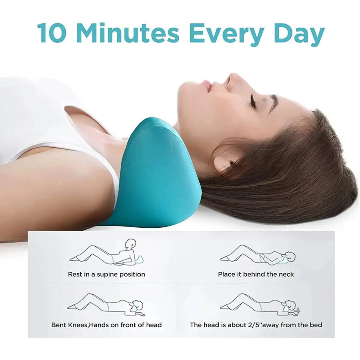 Neck And Shoulder Relaxer Cervical Traction Device &ndash; Relief