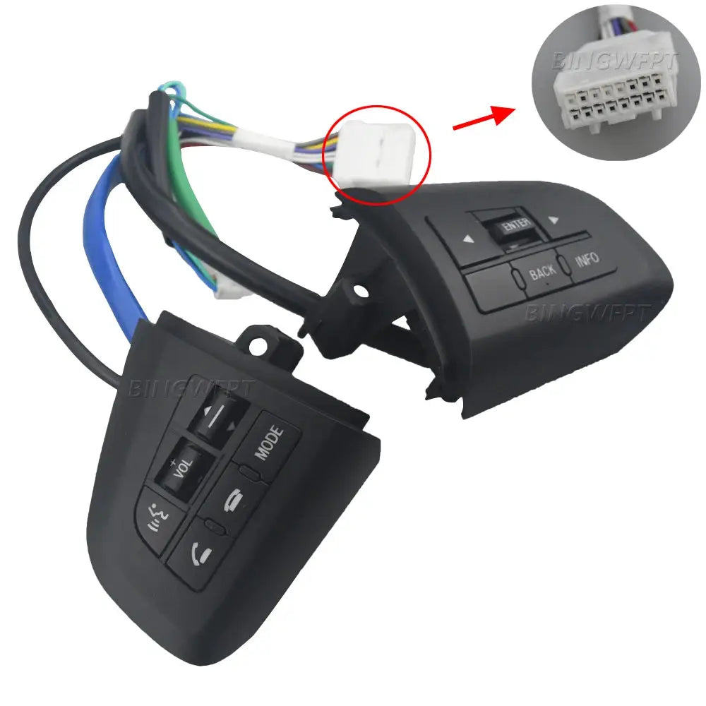 Steering Wheel BT Audio Cruise Control Button Switch For Mazda 3/5 CX7 BL 2008 2009 2010 2011 2012 2013 Car Styling by InterCyprus Trading Ltd