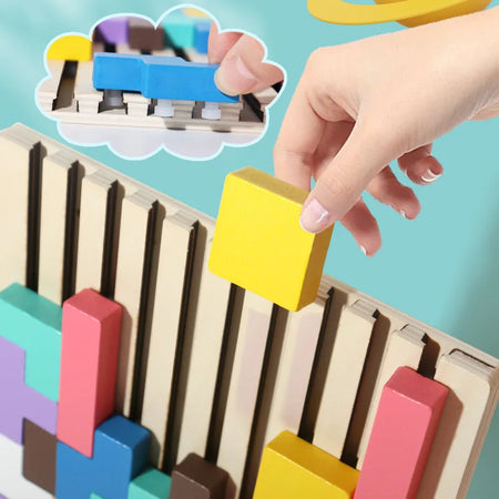 Early Childhood 3D Wooden Puzzle &ndash; Enhances Logic and Cognitive Skills