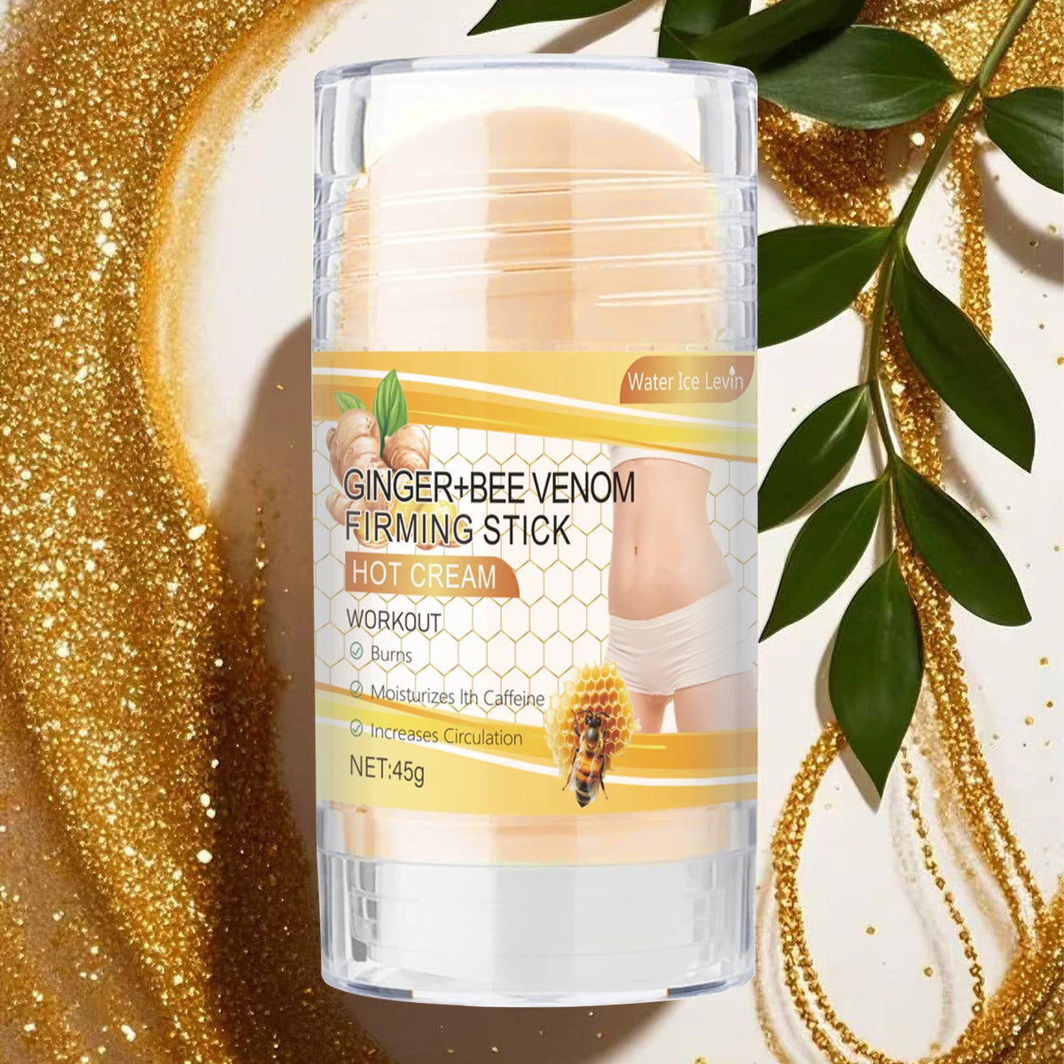 Turmeric Bee Venom Firming Cream Stick &ndash; Superior Moisturizing and Muscle Relaxation