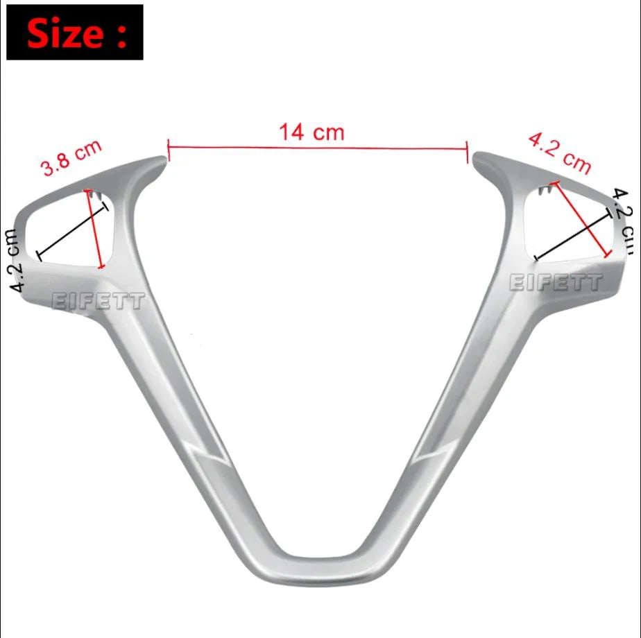 Cadre d'interrupteur de volant pour Ford Fiesta Mk7 ST Ecosport 2013 2015