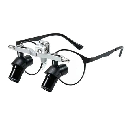 Sku 2026 Dental 48° Angle Head-Mounted Binocular Magnifier Round Metal Frame Surgical Magnifying Glass Dental Beauty by InterCyprus Trading Ltd