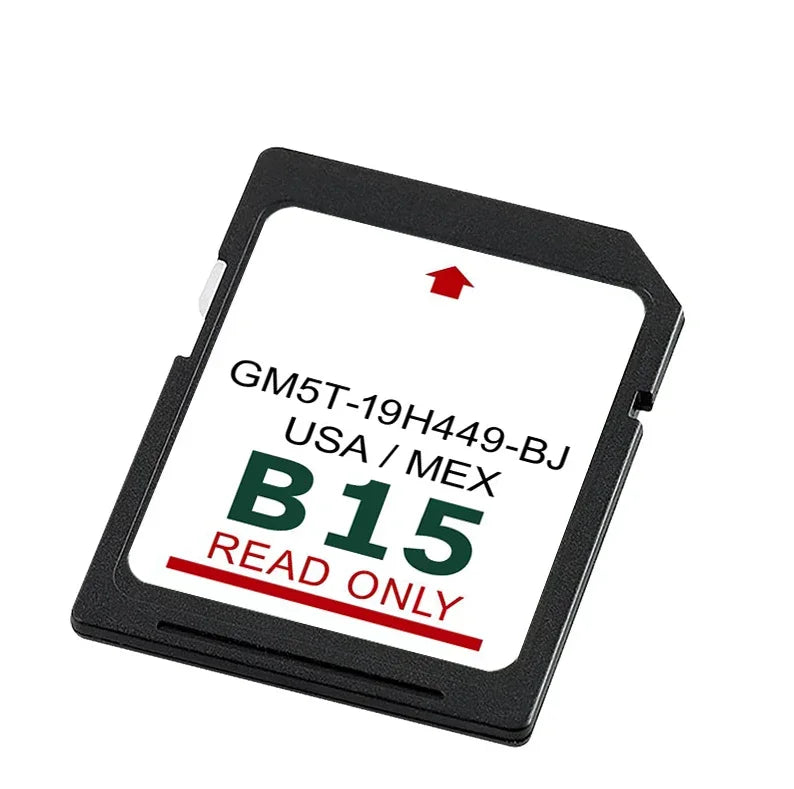 GM5T-19H449-BJ Ford F150 Nav SD Card - USA Mexico Maps