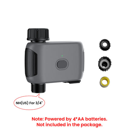 GIRIER Smart Water Timer - WiFi Sprinkler for Drip Irrigation with Alexa &amp; Google C02