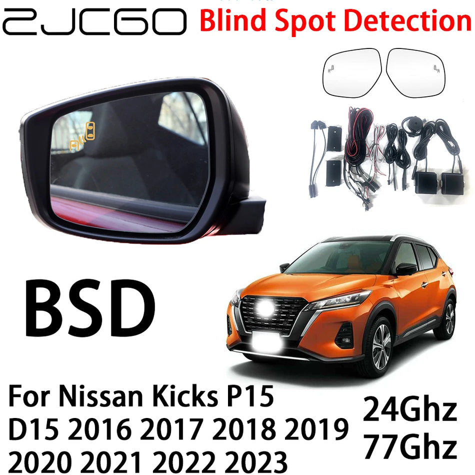 Nissan Kicks Pimedate Punktide Tuvastamise Radariteavitussüsteem, Ohutu Sõidu Hoiatusteenus