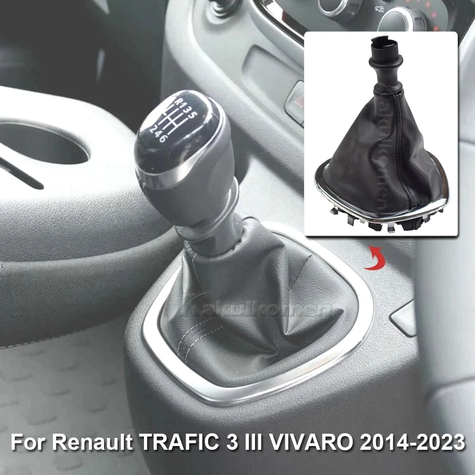 Vaihteiston vaihdekepin suojus Renault Trafic 3 III Vivaro 2014-2023
