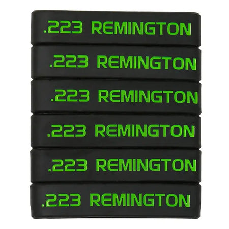 6 Pack Magazine Marking Bands &ndash; Multicolor For 7.62x39 223 green 6Pcs