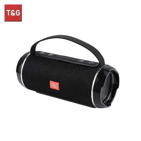 Powerful Waterproof TWS Bluetooth Speaker with 3D Stereo Sound Black / 1200mAh