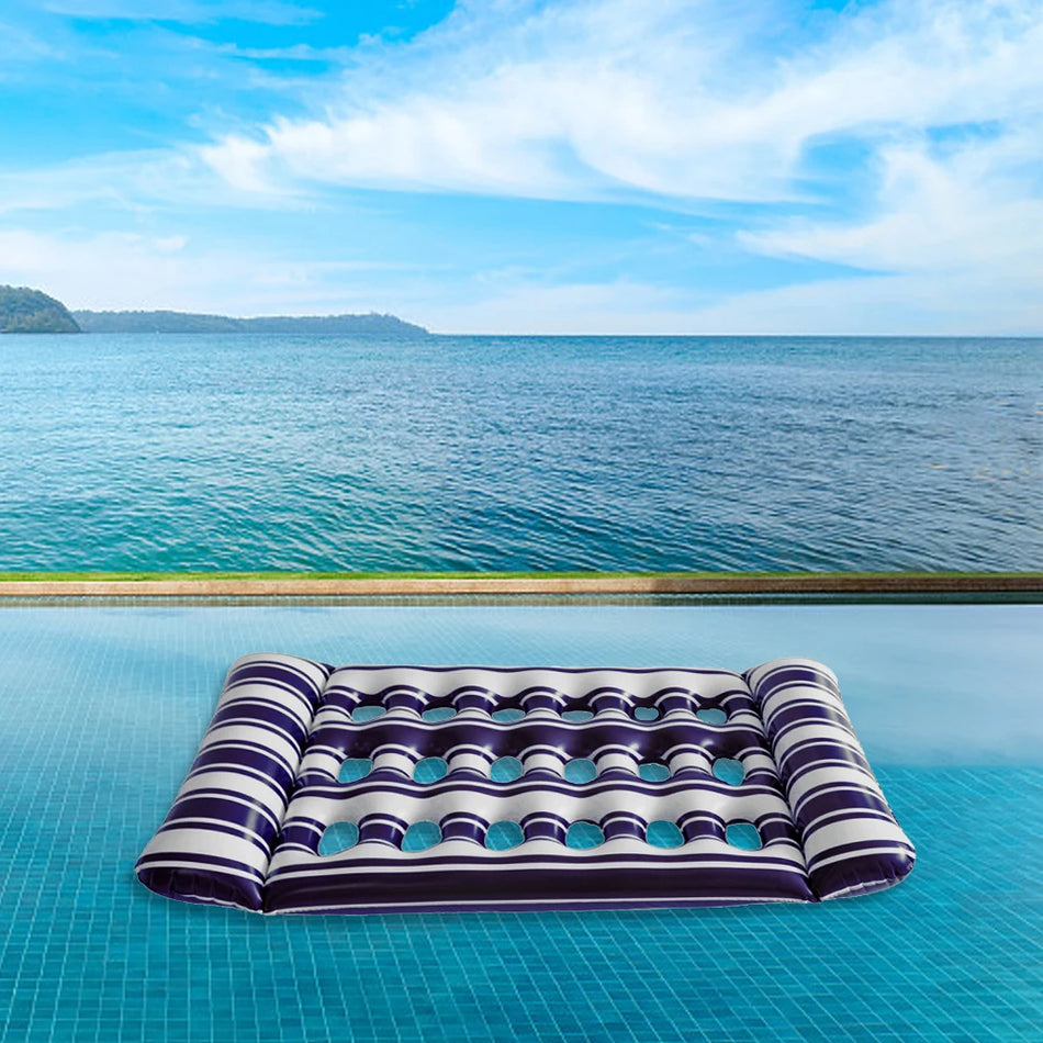 Prenosná hojdacia stolička s opierkou Nafukovací plávajúci ležadlo